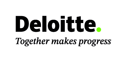 Deloitte logo with tagline Together makes progress